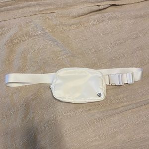 Lululemon white everywhere belt bag